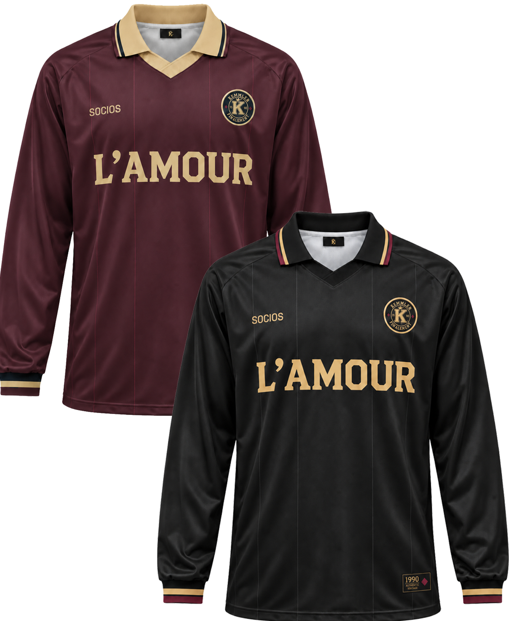 Jersey x 2 Pack • Kemmler - L'Amour (black+red)